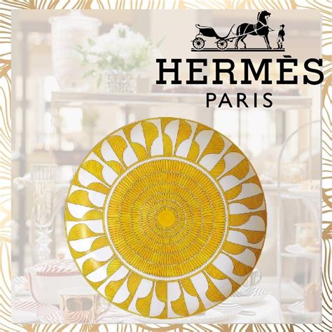 hermes decoration home|hermes decorative plate.